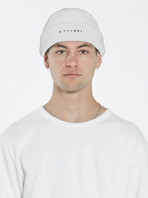 Minimal Thrills Beanie - Heritage White