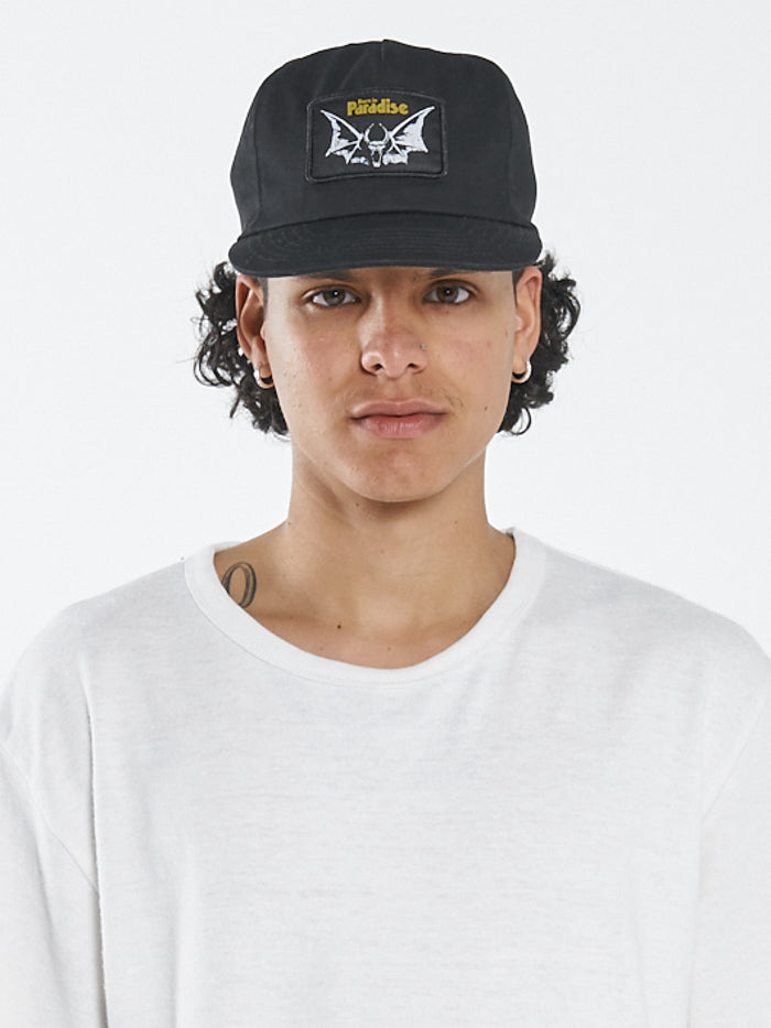 Odditty 5 Panel Cap - Black