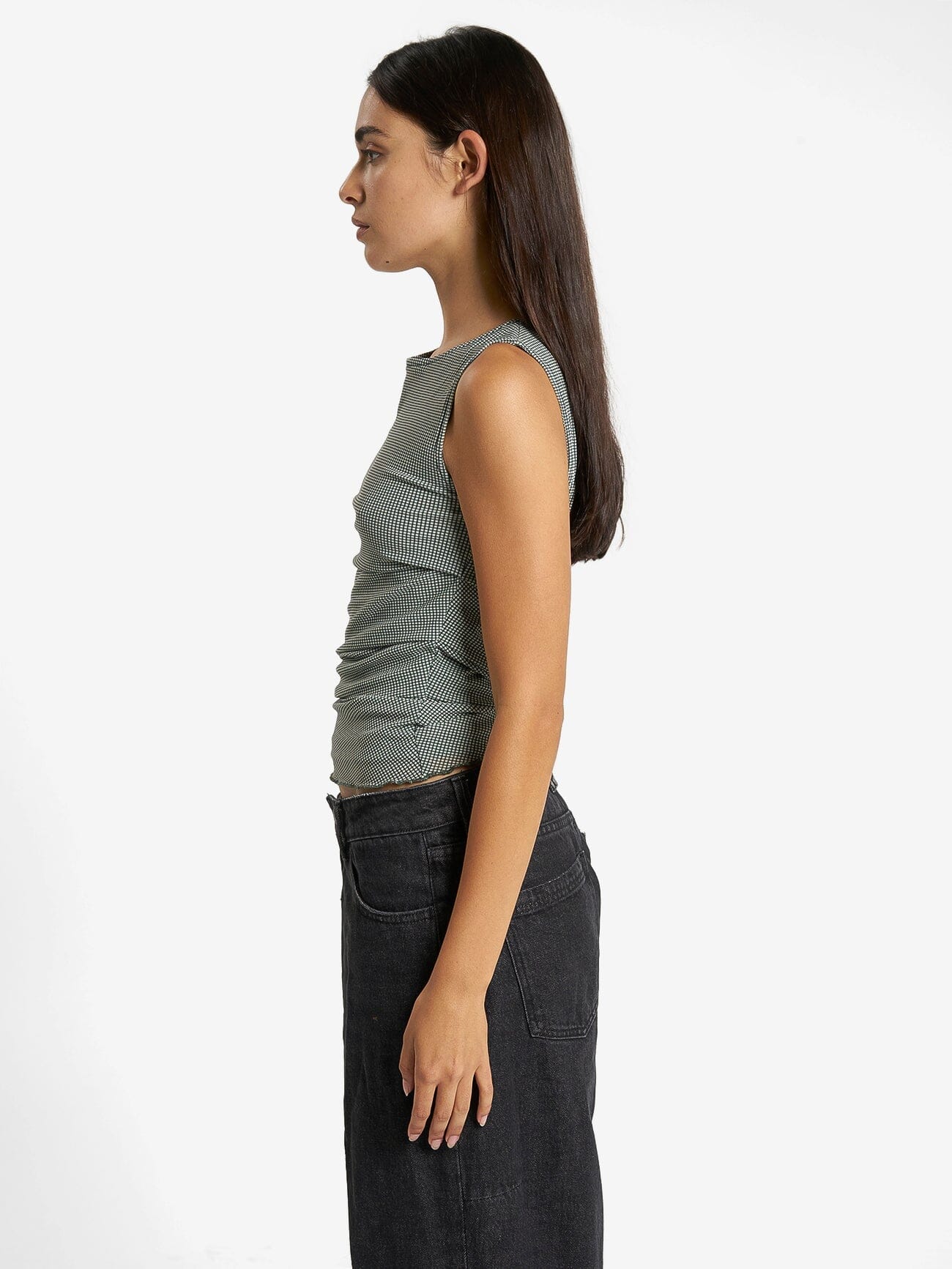 Levitation Mesh Tank - Pistachio