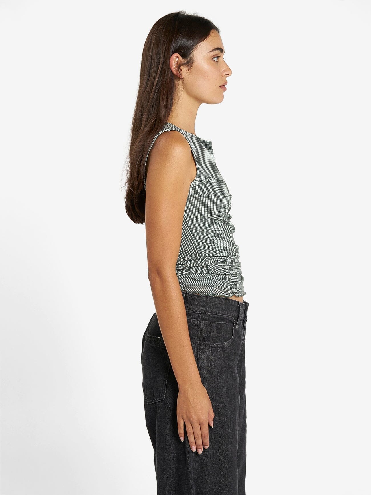 Levitation Mesh Tank - Pistachio
