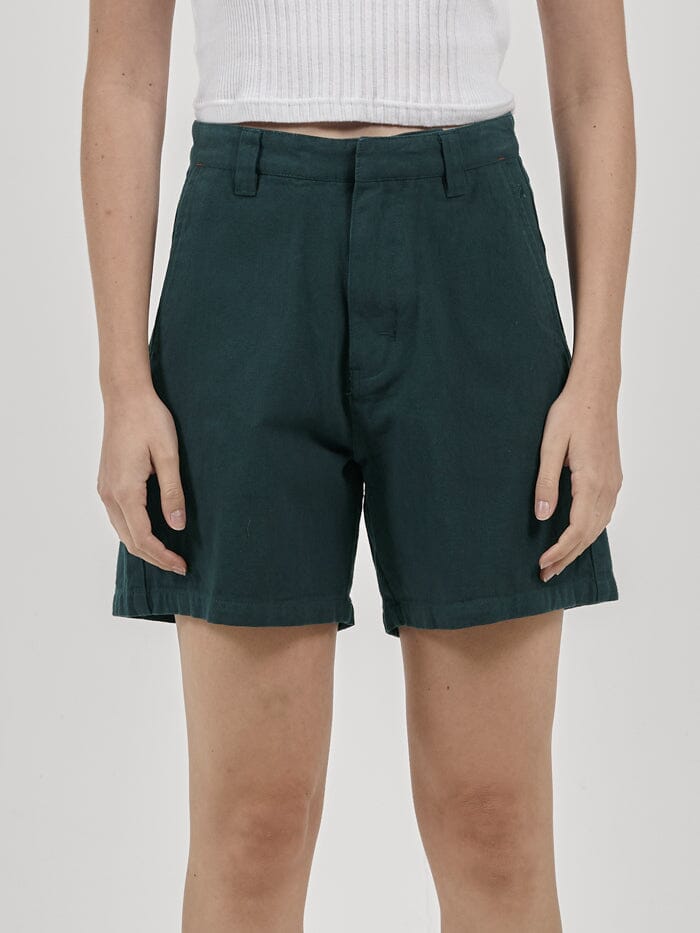 Hard Yakka x Thrills Koko Short - Yakka Green