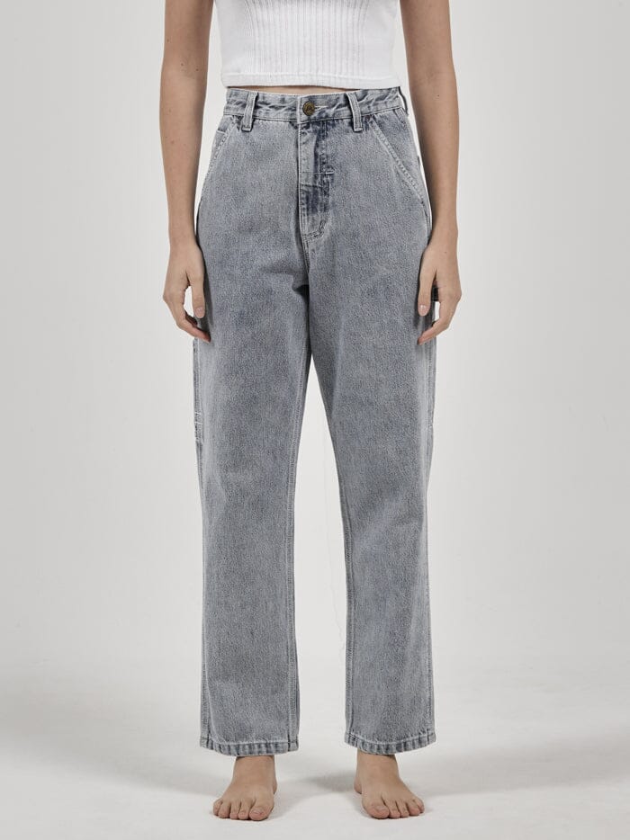 Hard Yakka x Thrills Carpenter Pant - Faded Rinse Indigo