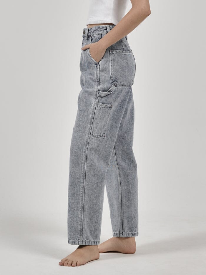 Hard Yakka x Thrills Carpenter Pant - Faded Rinse Indigo