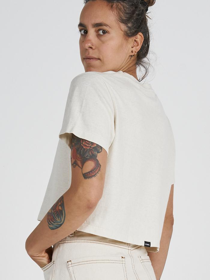 Hemp Naturally Crop Tee - Unbleached