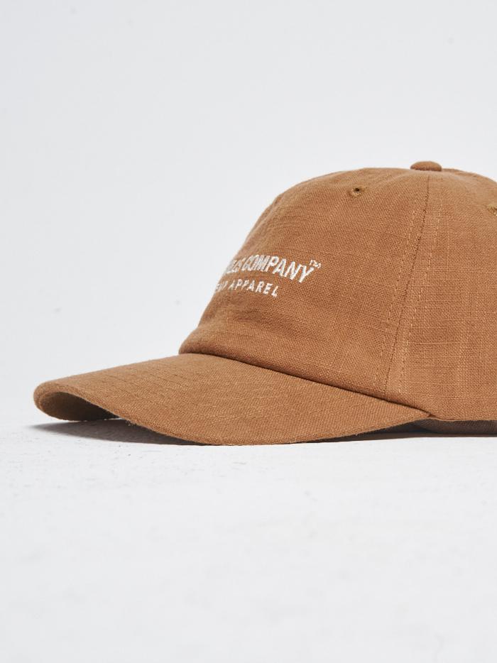 Hemp 6 Panel Cap - Almond
