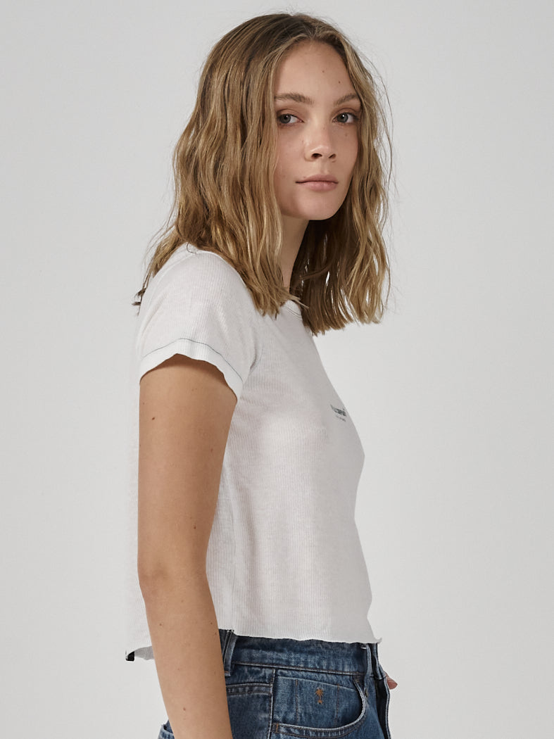 Hemp Thrills Company Paper Rib Baby Tee - Unbleached