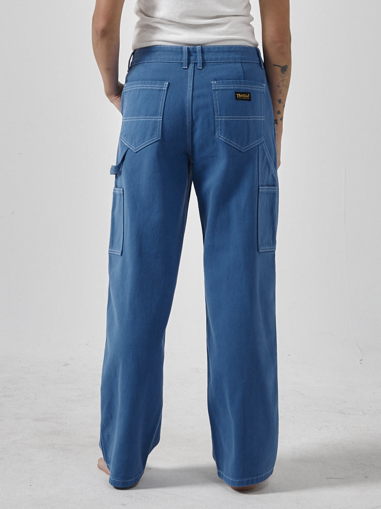 Low Carpenter Pant - Lapis Blue