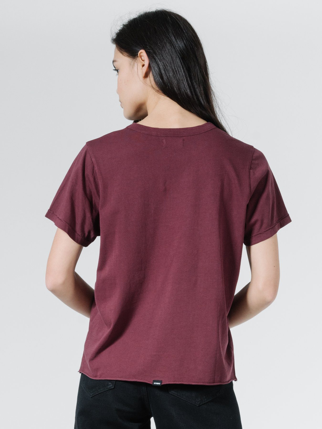 Minimal Thrills Relax Fit Tee - Blood Red