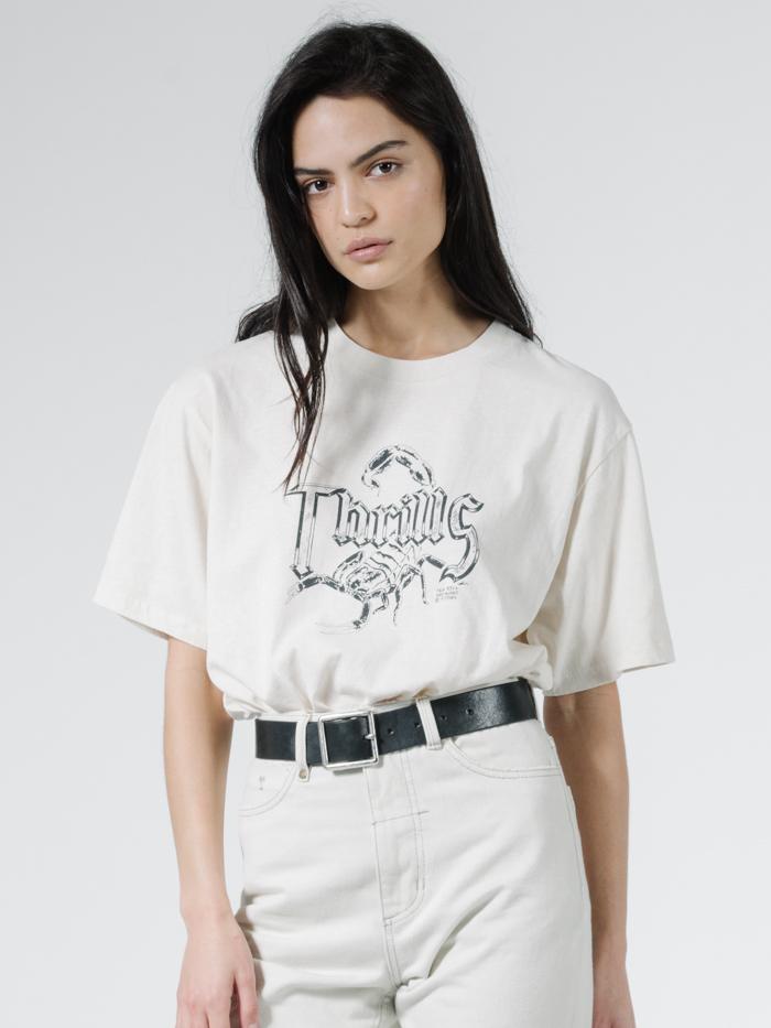 Scorpion Island Merch Fit Tee - Heritage White