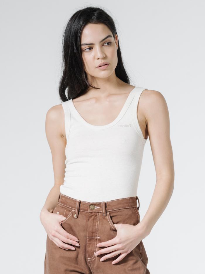Thrills Unseen Retro Tank - Unbleached
