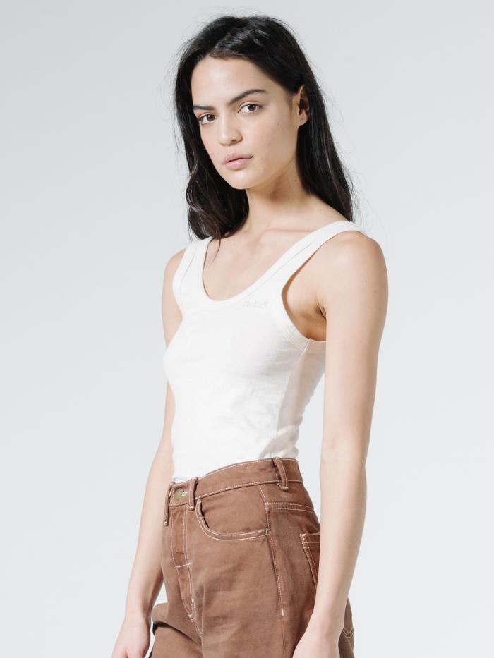 Thrills Unseen Retro Tank - Unbleached