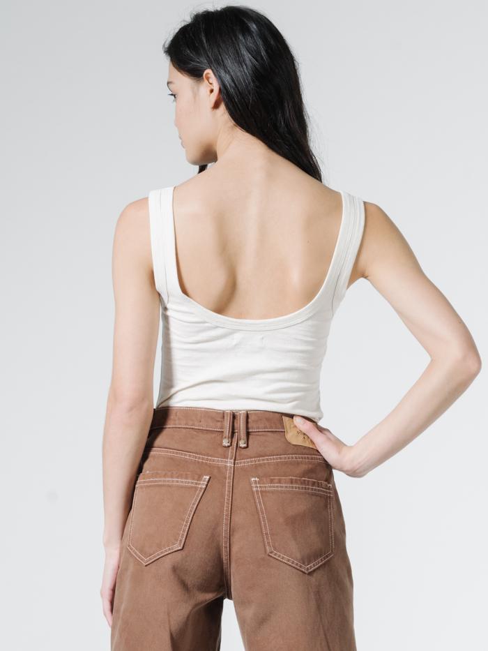 Thrills Unseen Retro Tank - Unbleached