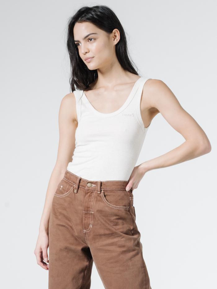 Thrills Unseen Retro Tank - Unbleached
