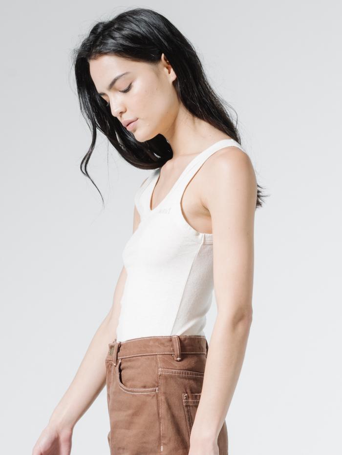 Thrills Unseen Retro Tank - Unbleached