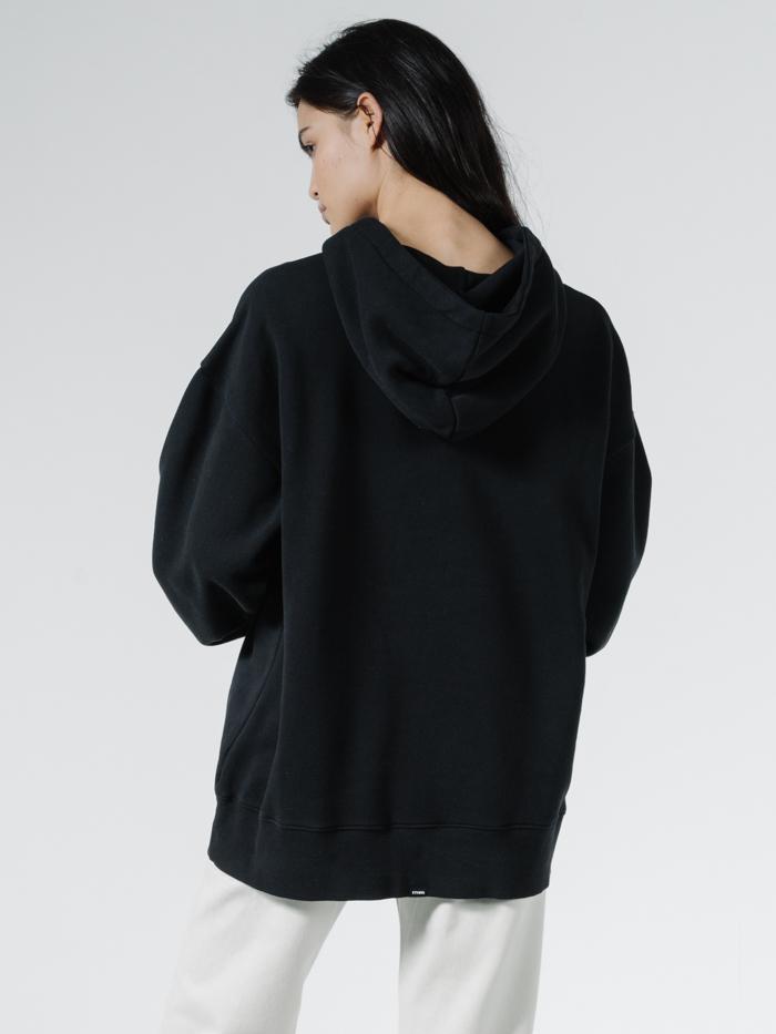 Established Oversized Hoodie - Black