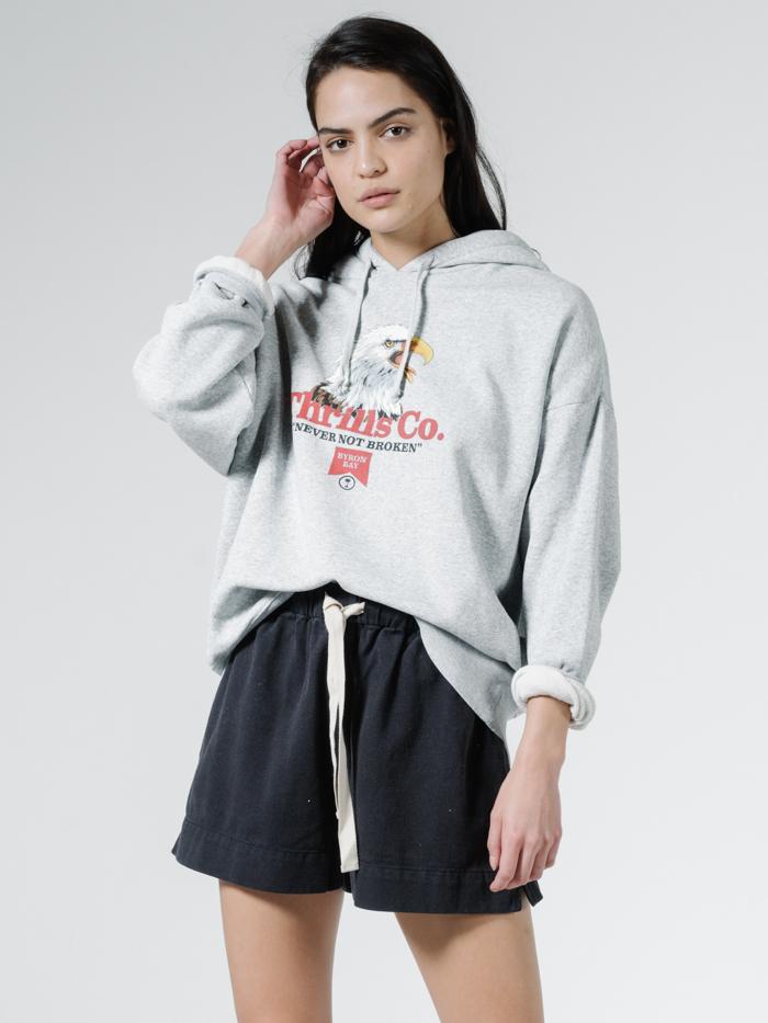 Talla Slouch Hoodie - Vintage Marle