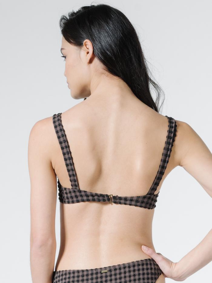 Georgie Plaid Underwire Top - Jarrah