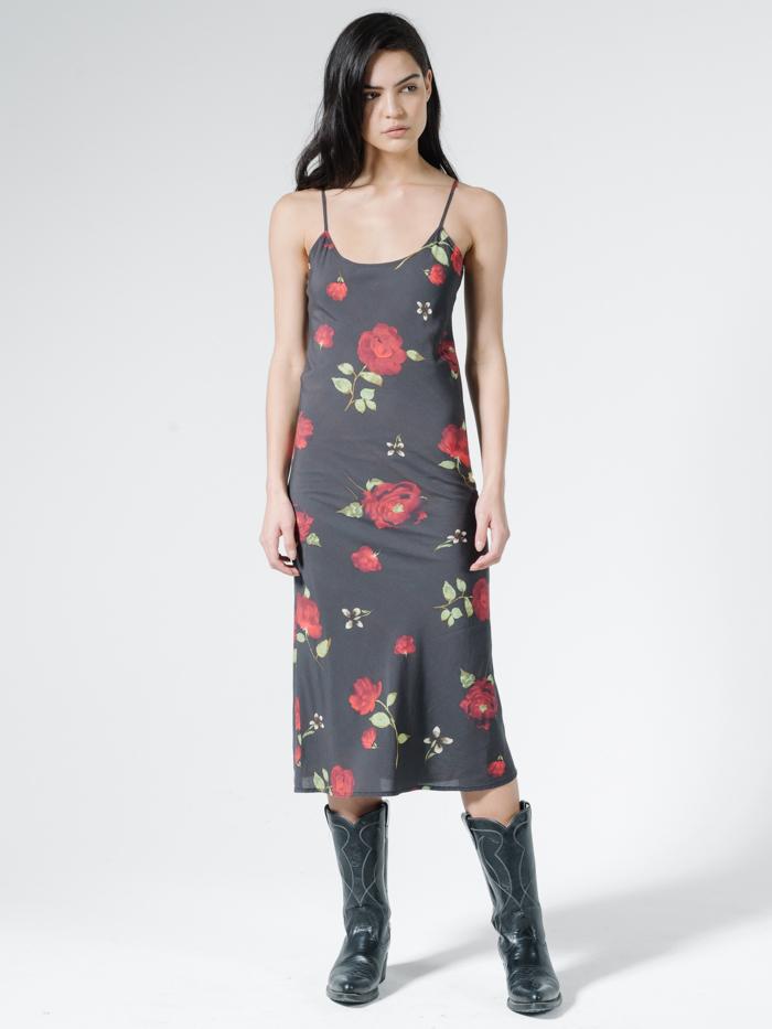 Enchanted Bias Dress - Black