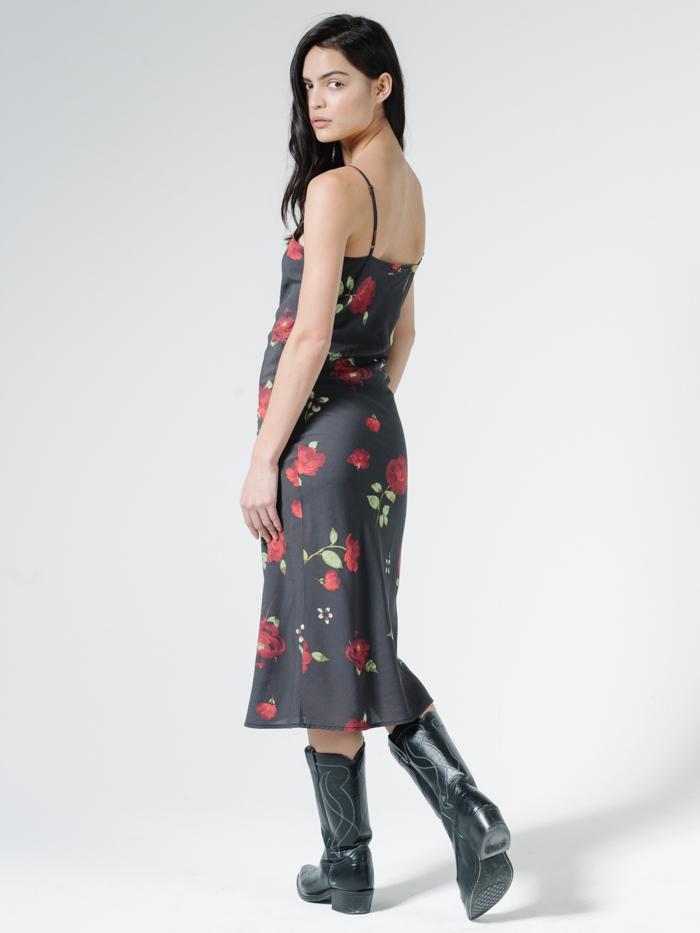 Enchanted Bias Dress - Black
