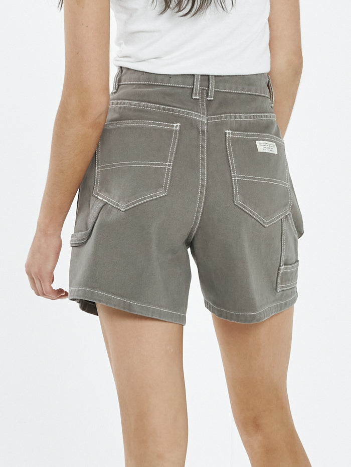 Carpenter Drill Short - Pewter