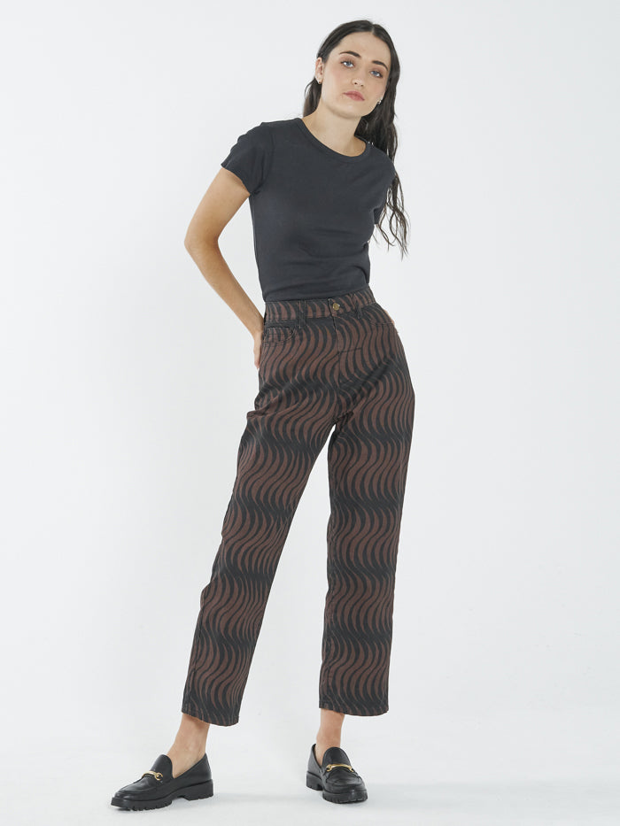 Paradise on Repeat Pant - Washed Cocoa
