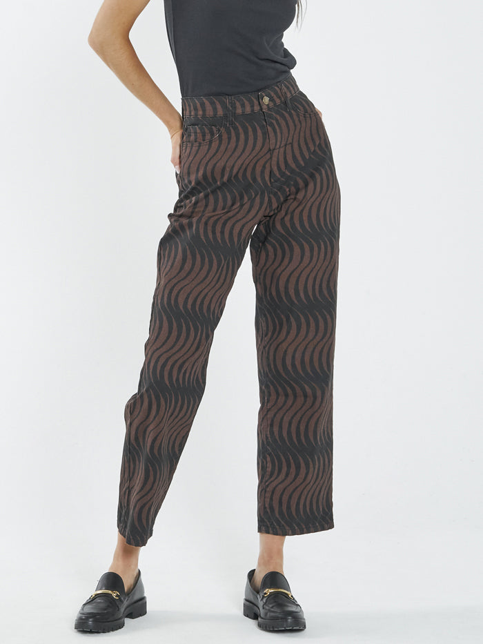 Paradise on Repeat Pant - Washed Cocoa
