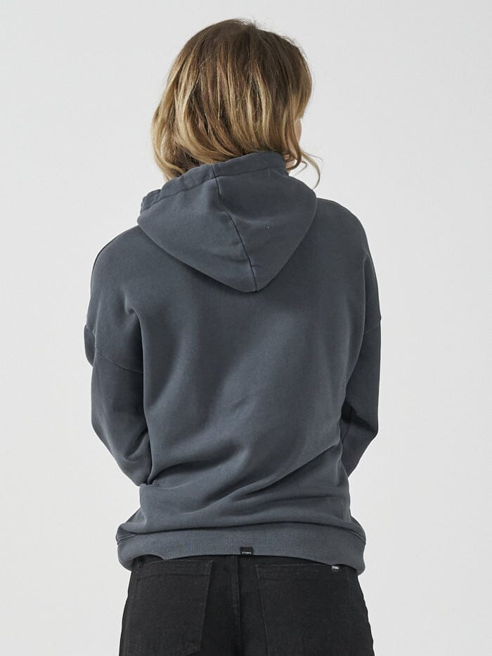 Forever Thrills Fleece Hood - Petrol