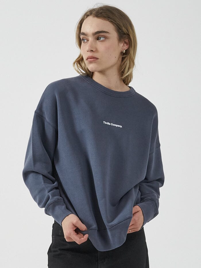 Infantry Slouch Crew - Marine Blue
