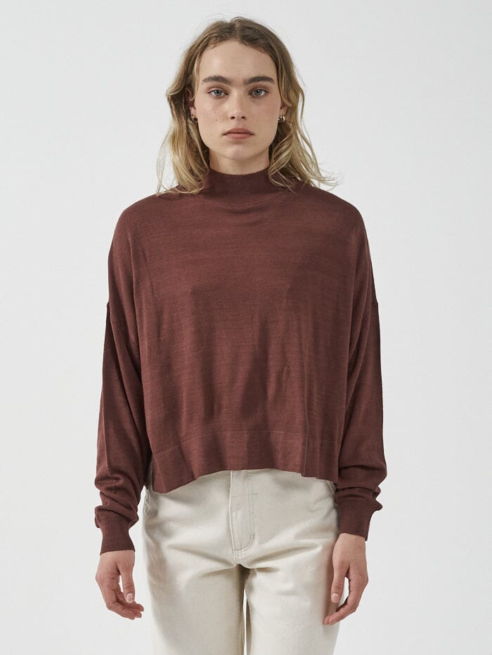 Pause Knit Pullover - Port
