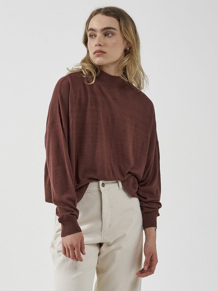 Pause Knit Pullover - Port