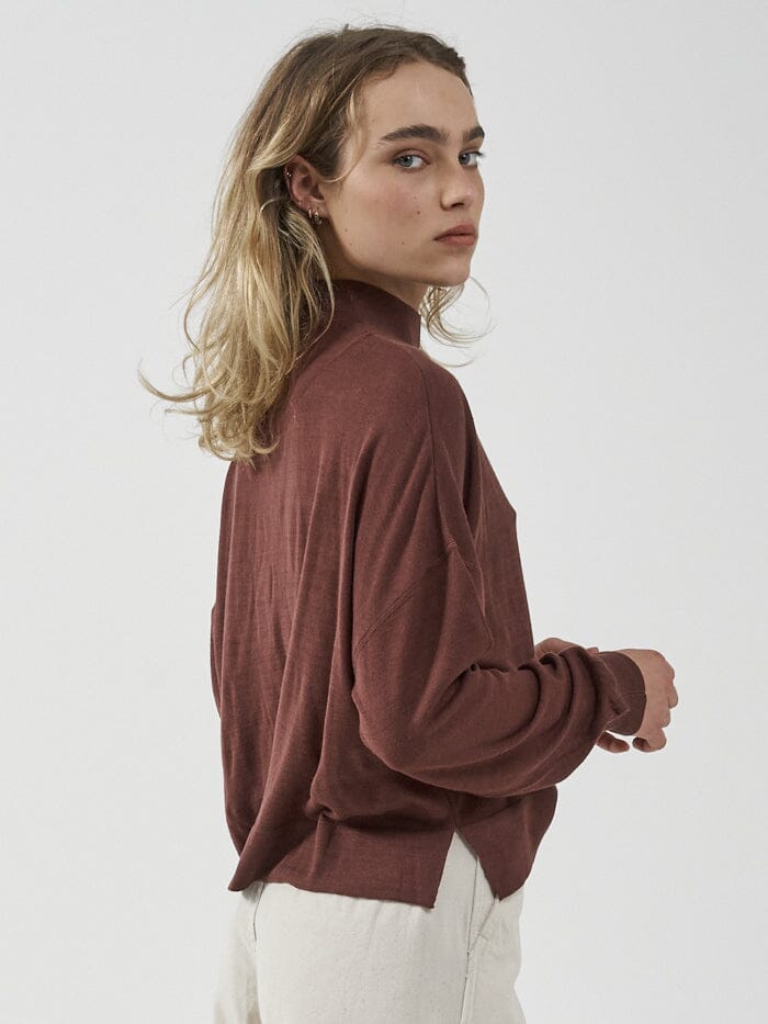 Pause Knit Pullover - Port
