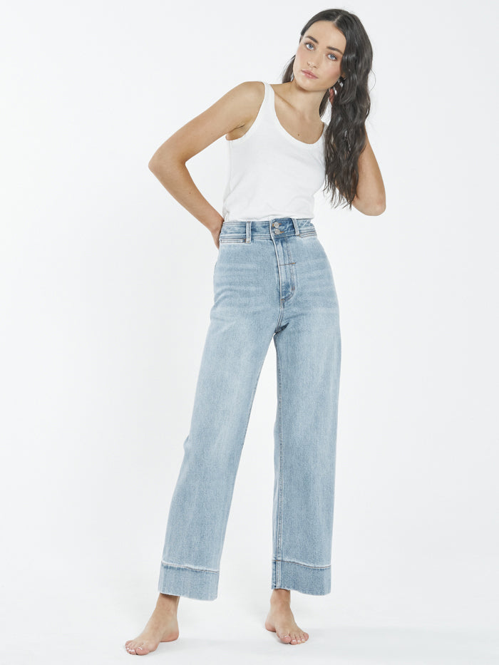 Belle Stretch Jean - Dust Blue
