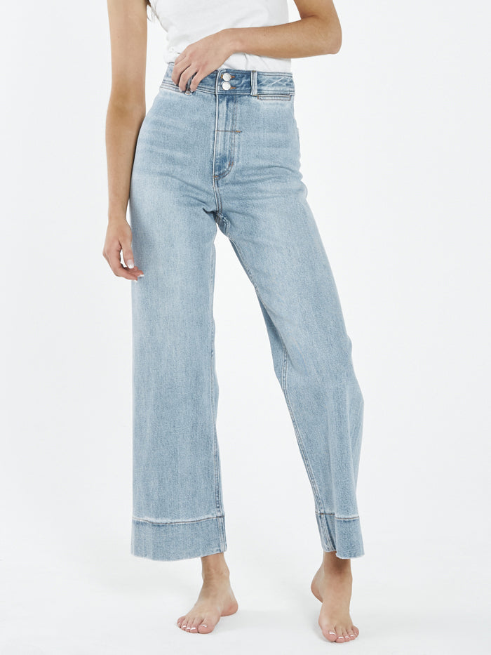 Belle Stretch Jean - Dust Blue