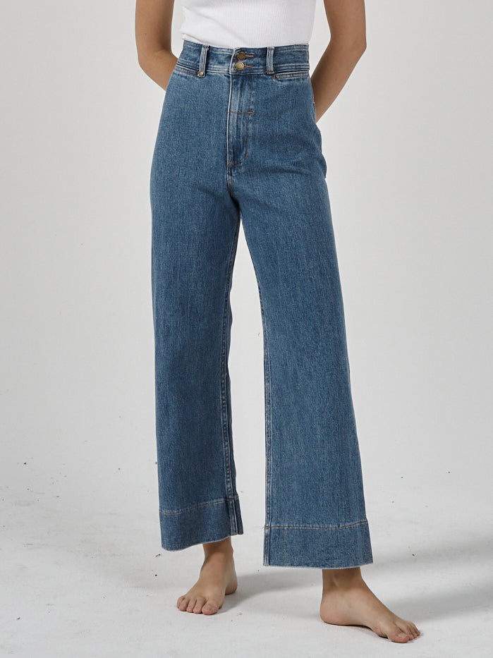 Belle Stretch Jean - Highway Blue