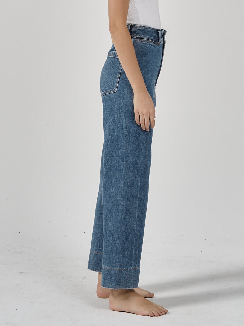 Belle Stretch Jean - Highway Blue