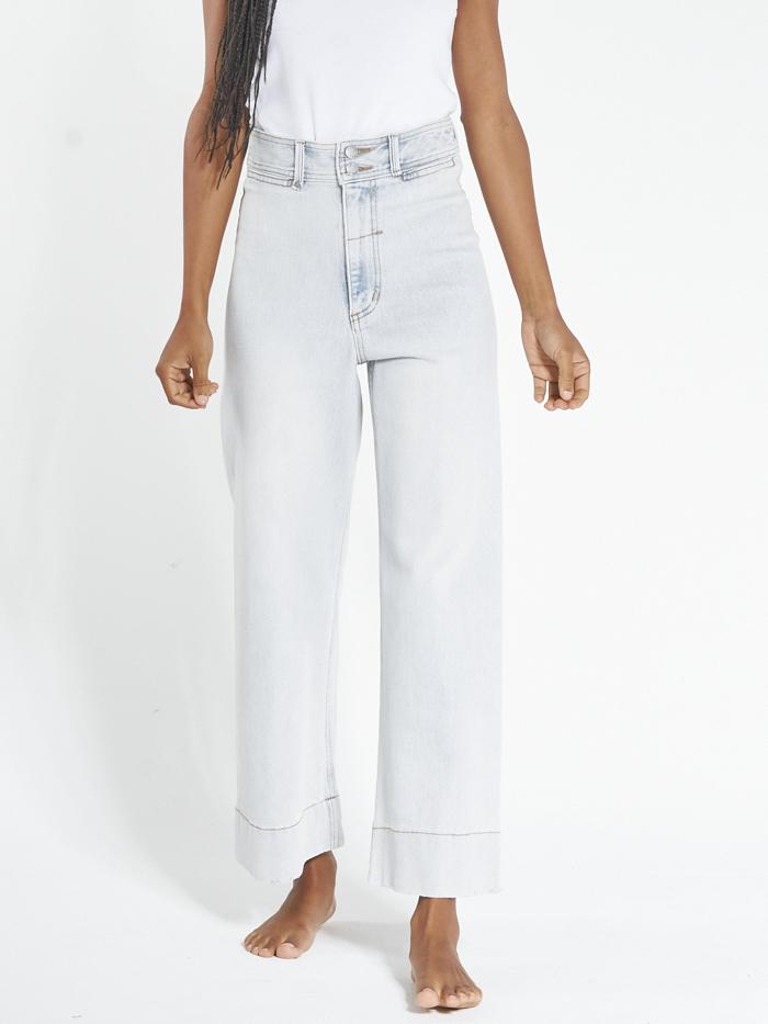 Belle Stretch Jean - Light Blue Fade