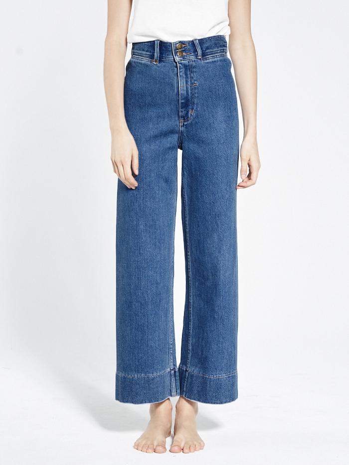 Belle Stretch Jean - Rinsed Blues