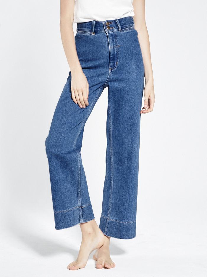 Belle Stretch Jean - Rinsed Blues