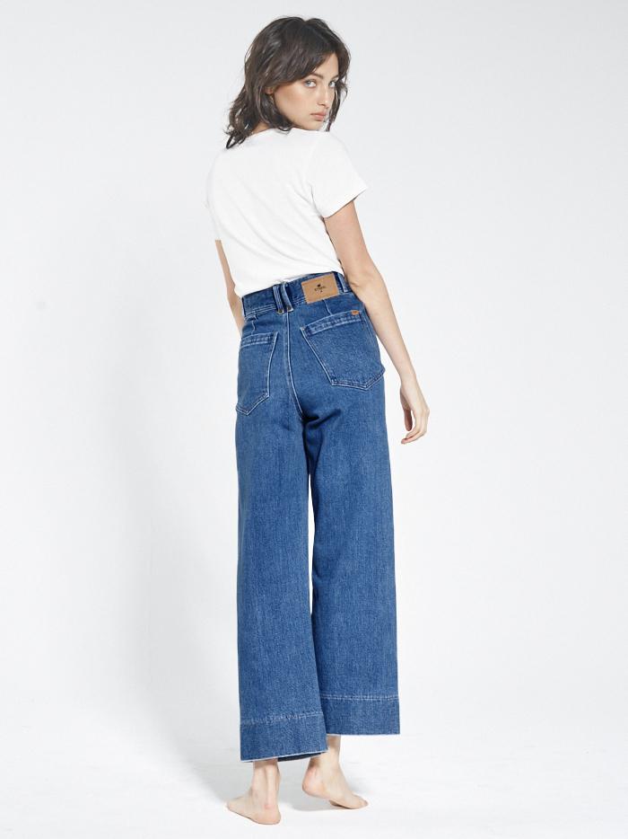 Belle Stretch Jean - Rinsed Blues