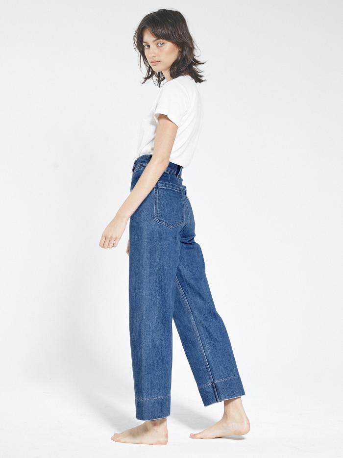 Belle Stretch Jean - Rinsed Blues