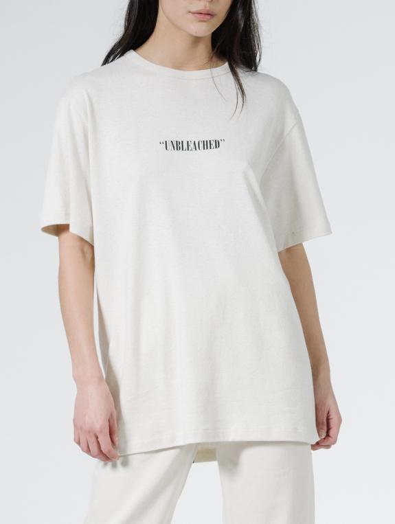 Unbleached Merch Tee - Unbleached
