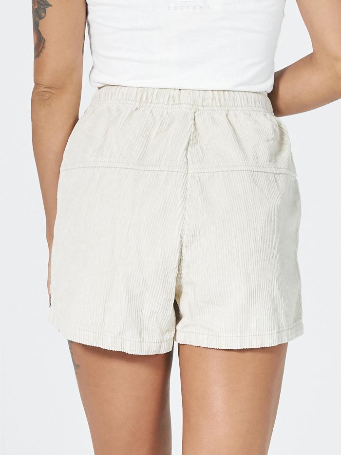 Jogger Cord Short - Unbleached