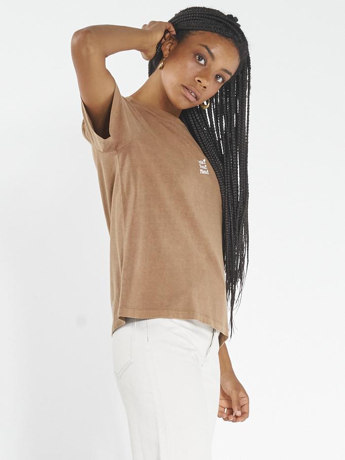 Thrills Unlimited Relaxed Tee - Tobacco
