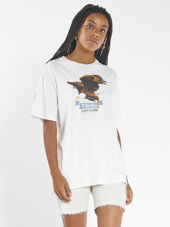 Eighty Three Merch Fit Tee - Dirty White