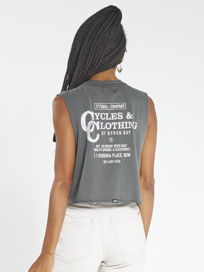 Steadfast Crop Muscle - Merch Black