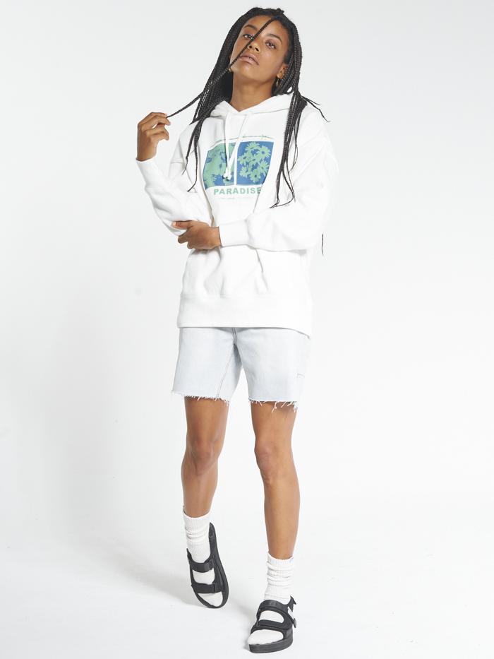 Hypnotica Slouch Hood - White