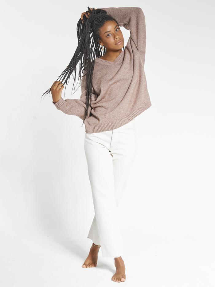 Mellow Slouch Knit - Tobacco