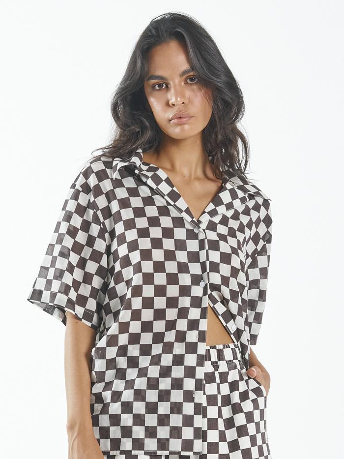 Aalto Slouch Shirt - Cocoa