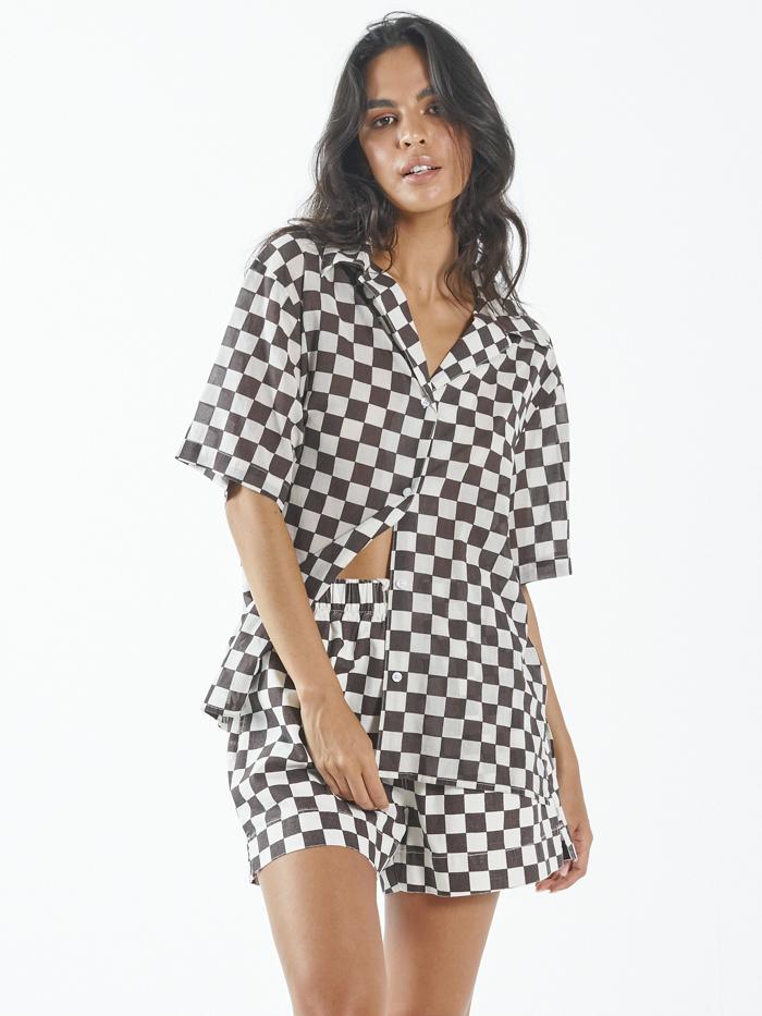 Aalto Slouch Shirt - Cocoa