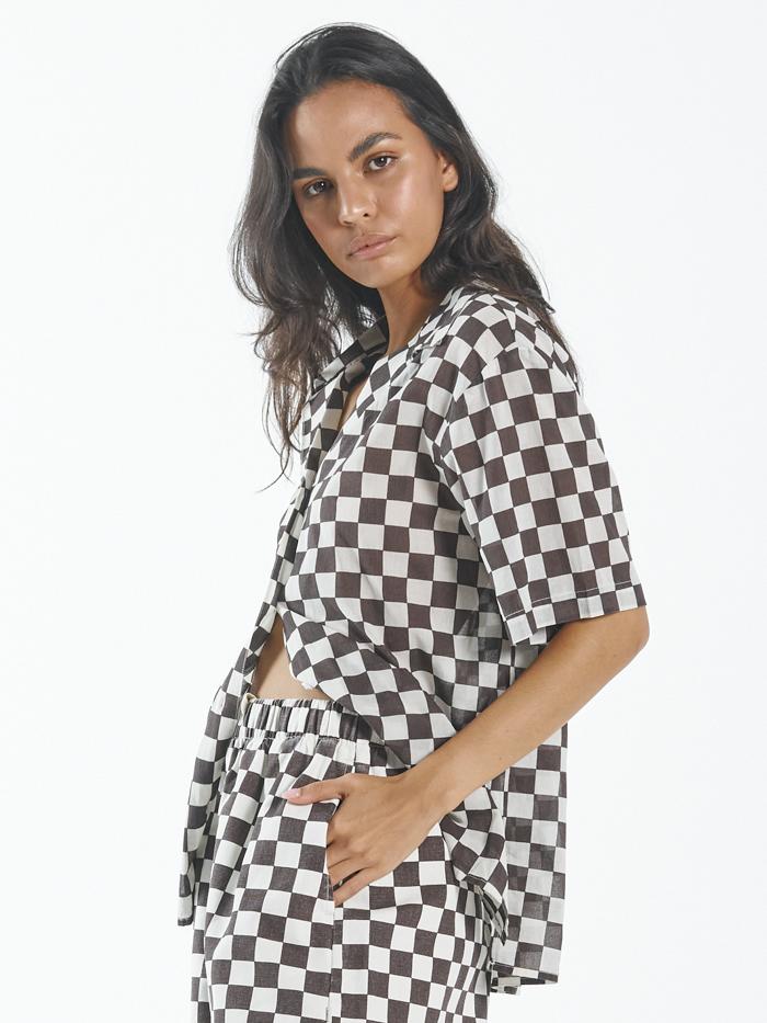 Aalto Slouch Shirt - Cocoa